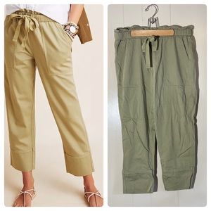 Frye x Anthropologie domi paperbag waisted pants